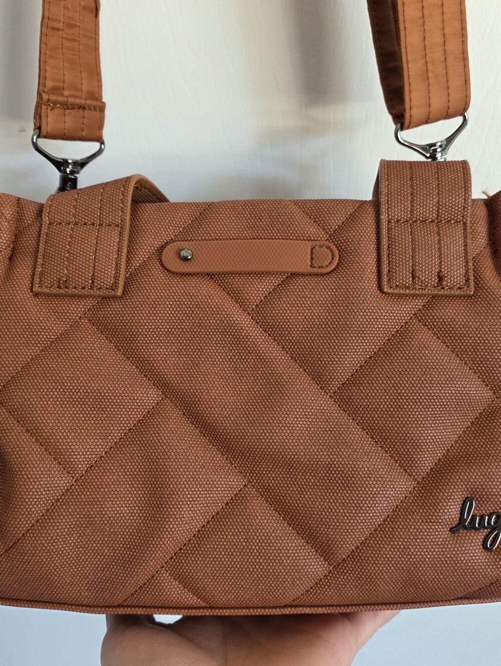 Lug Jitterbug Matte Luxe VL Crossbody Bag. - Picture 2 of 12